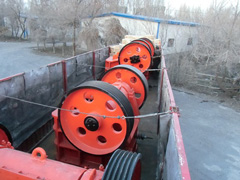 600-900顎式破碎機(jī)發(fā)往口岸